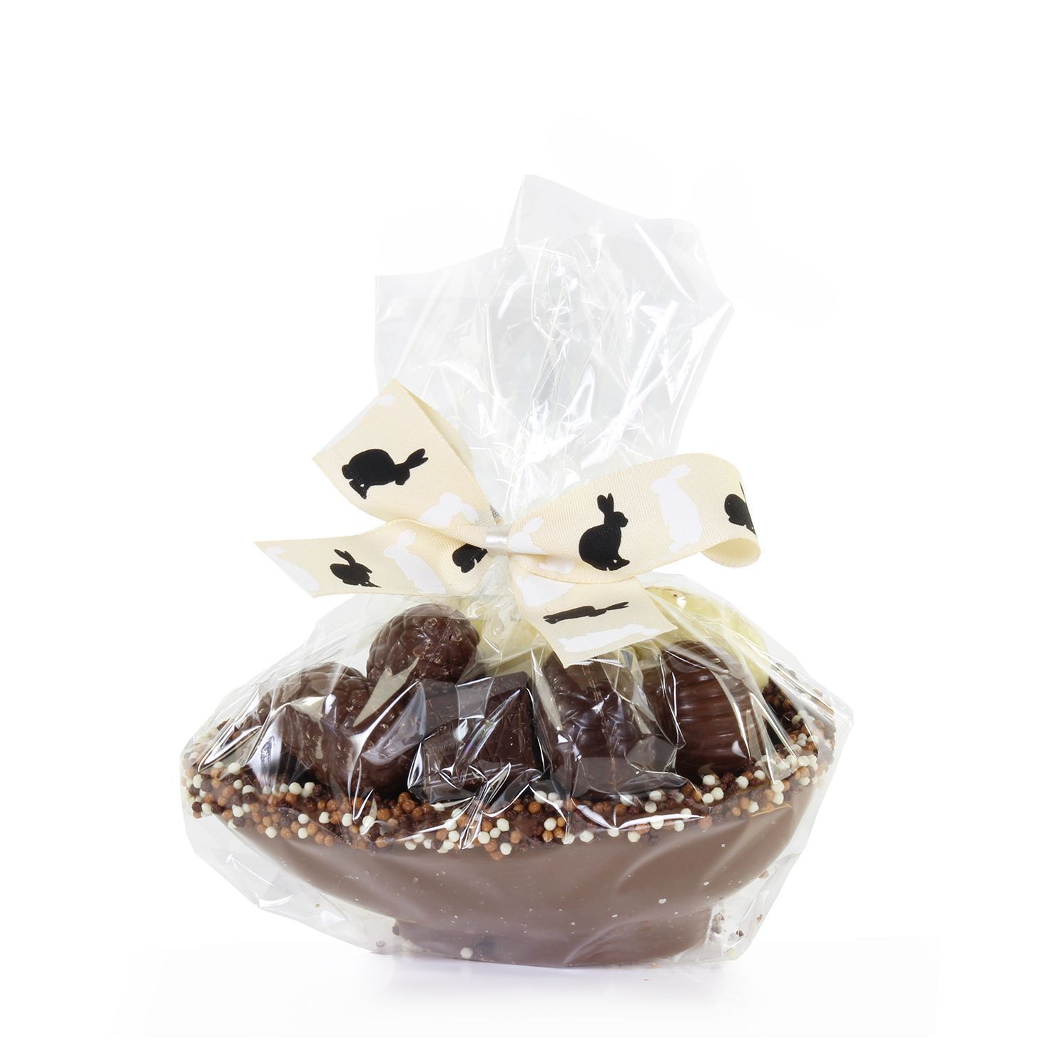 schetsen Rondsel omhelzing Paaschocolade ei | 250 gram | Paas-gift.nl